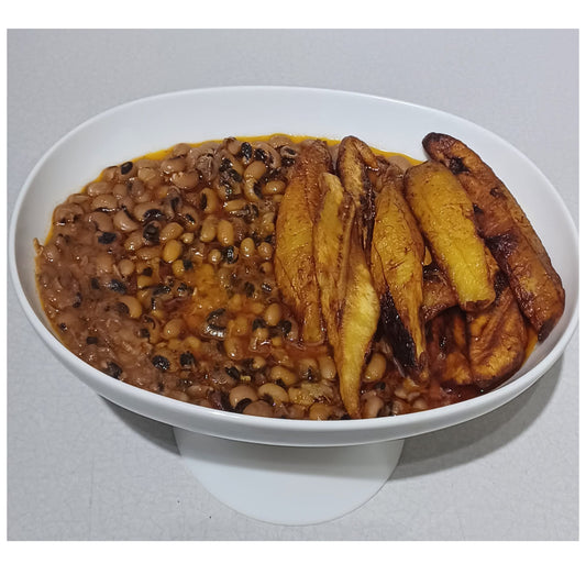 Plantain and Bean stew