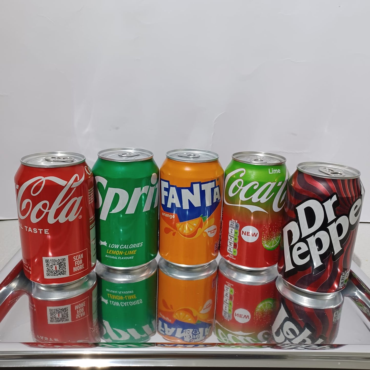 Fizzy Drinks - Coke, Sprite, Fanta & Dr Pepper
