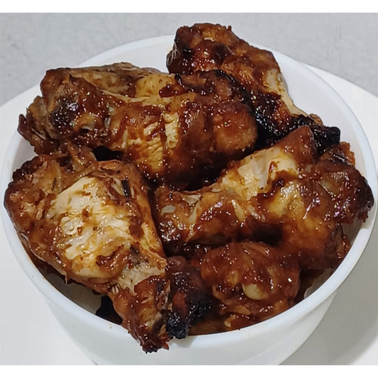Spicy Honey BBQ Chicken Wings
